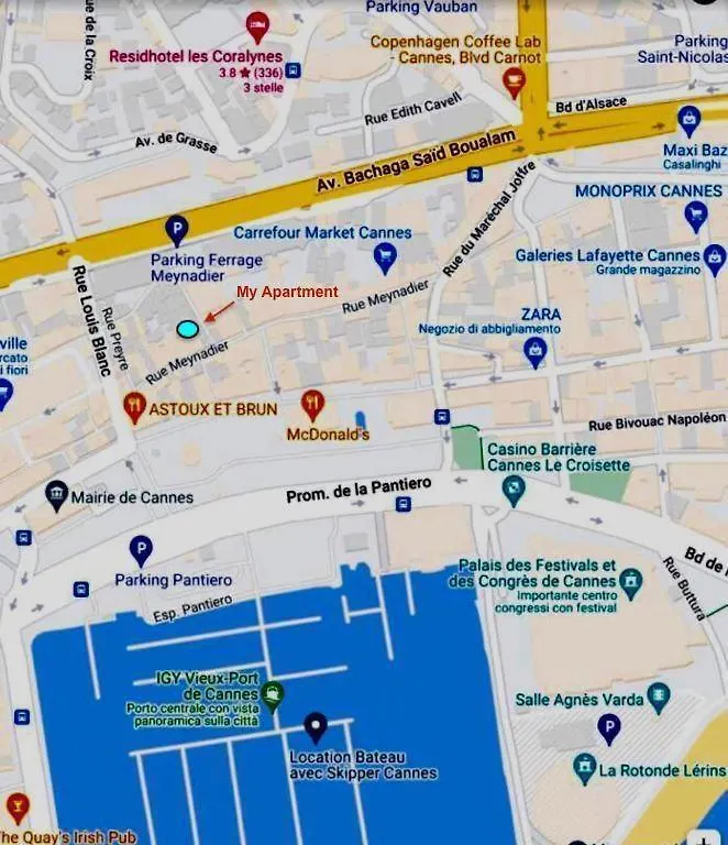 Cannes Apartment Close To Congress Palace, Croisette, Beaches
